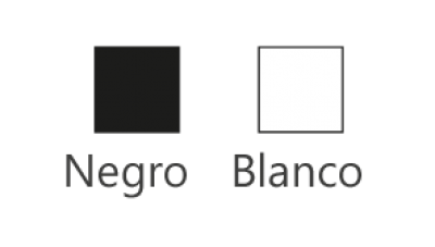 negro blanco